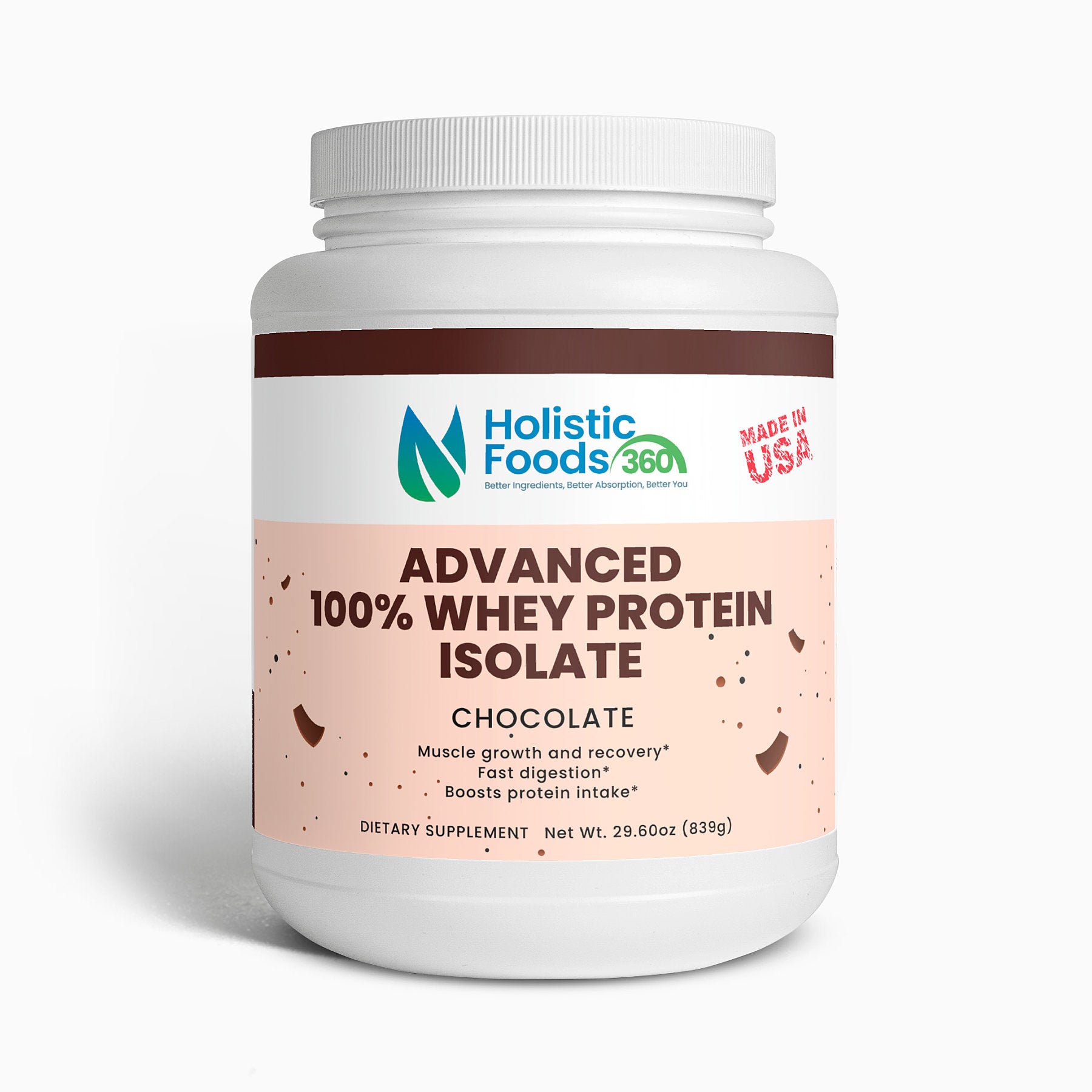 Advanced 100% Whey Protein Isolate (Chocolate)