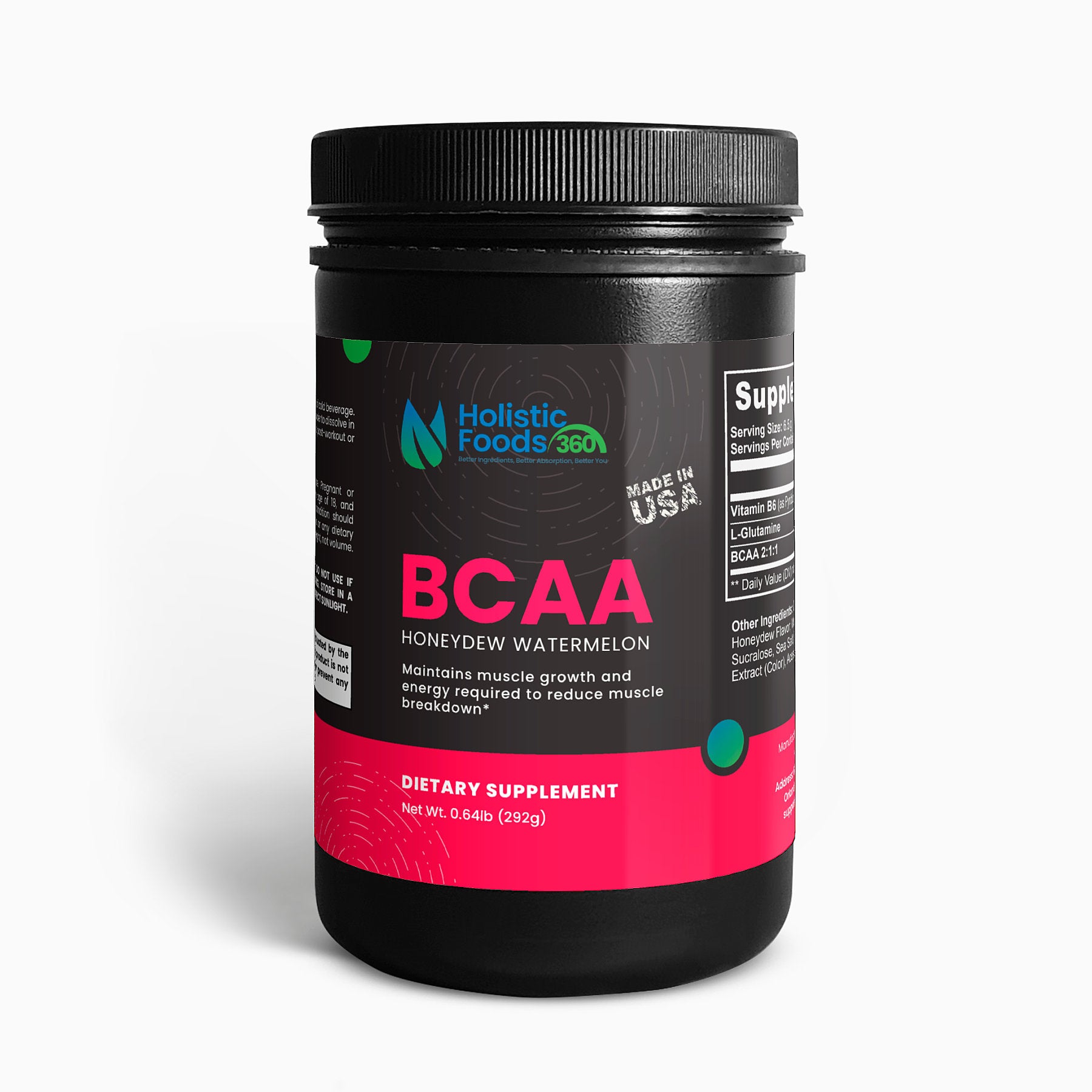 BCAA Post Workout Powder (Honeydew/Watermelon)